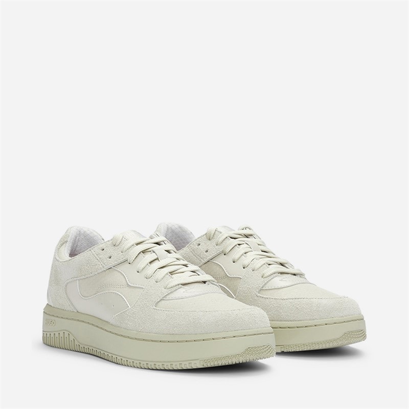 HUGO Mens Kilian Tenn Sneakers Light Beige