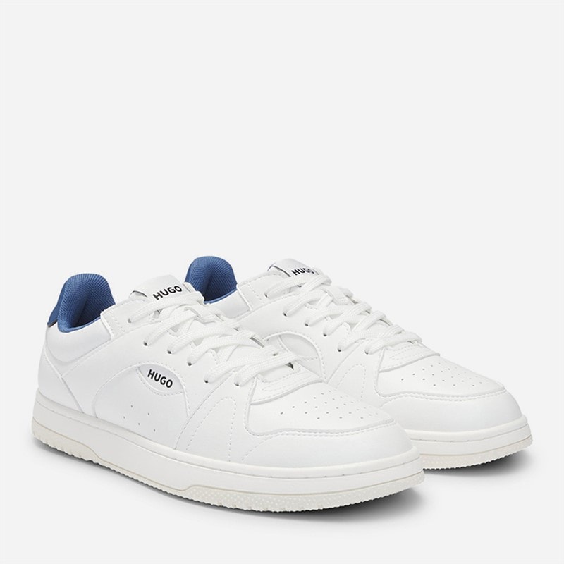 HUGO Mens Hadrian Sneakers Open White - Image 1