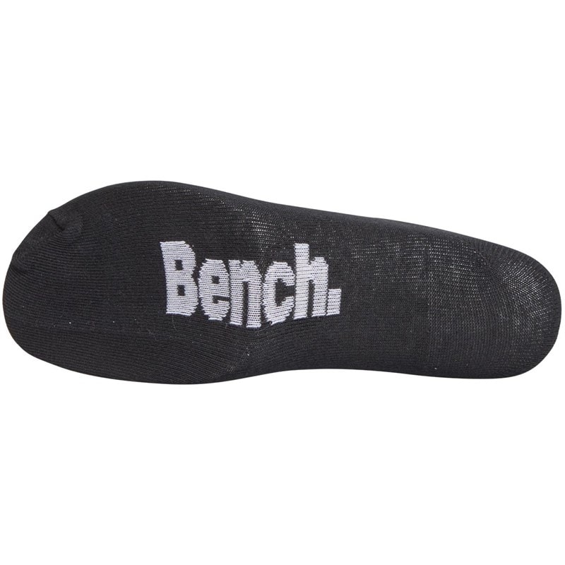Bench Womens Tabatha Five Pack Trainers Socks Black - Image 2