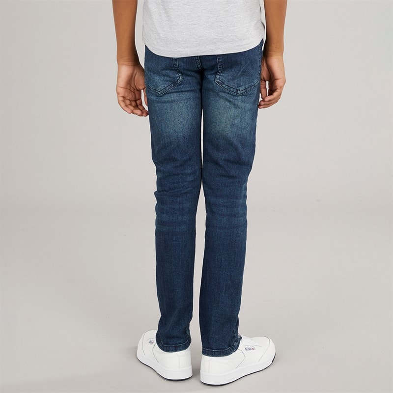 Bench Boys Carson Slim Jeans Mid Wash - Image 2