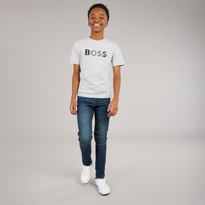 Bench Boys Carson Slim Jeans Mid Wash - Image 4