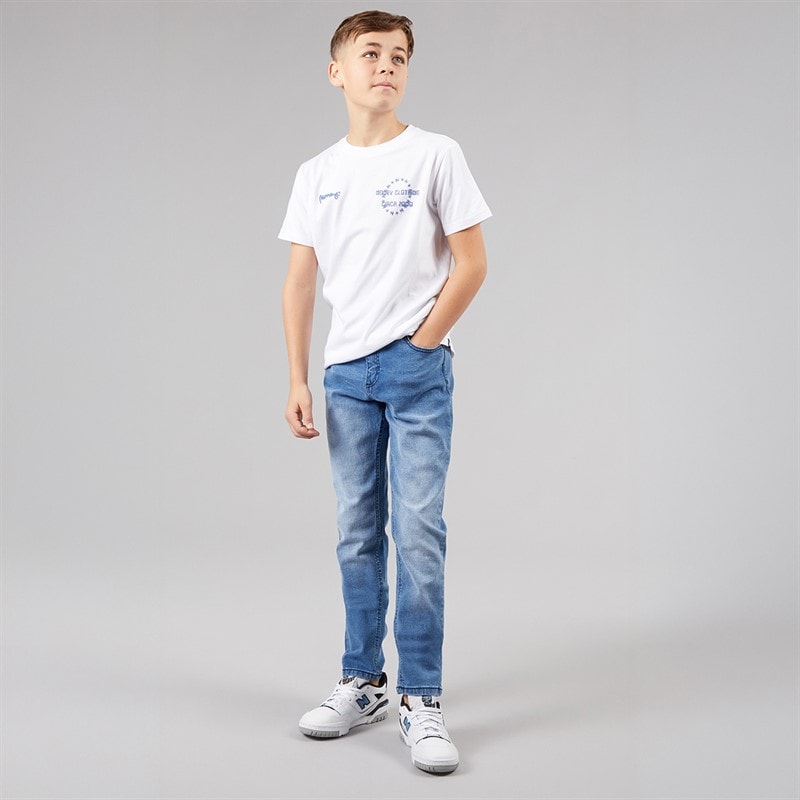 Bench Boys Carson Slim Jeans Light Wash - Image 4
