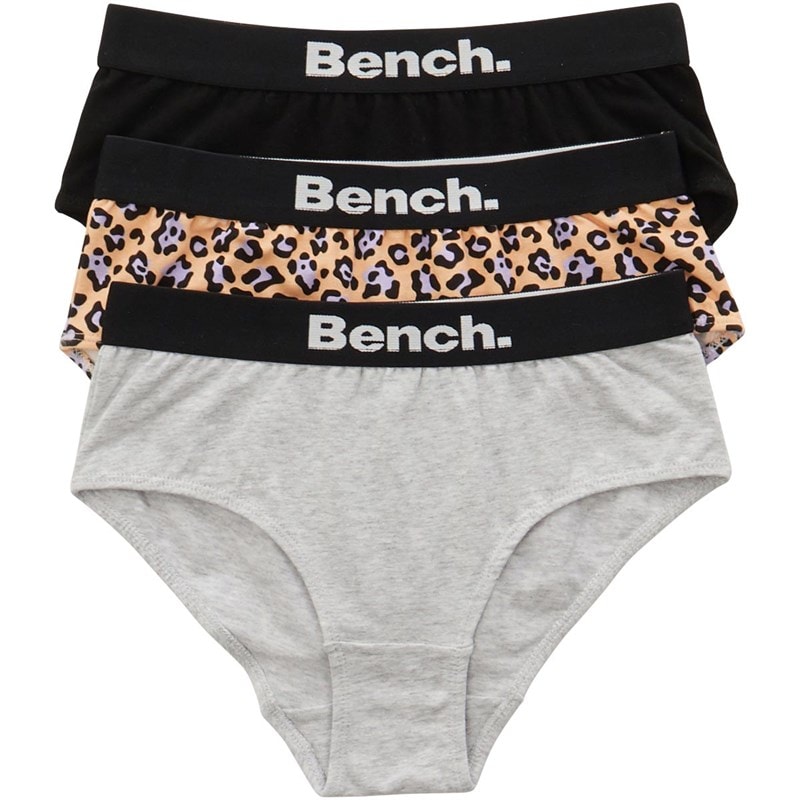 Bench Girls Three Pack Mindy Knickers Multi