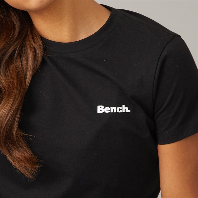 Bench Womens Samira T-Shirt And Leggings Set Black - Image 3