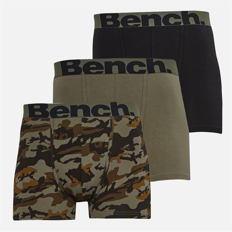 Bench Mens Dorado Three Pack Boxers Assorted
