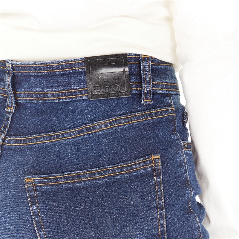 Bench Womens Fay Skinny Jeans Dark Wash - Image 3