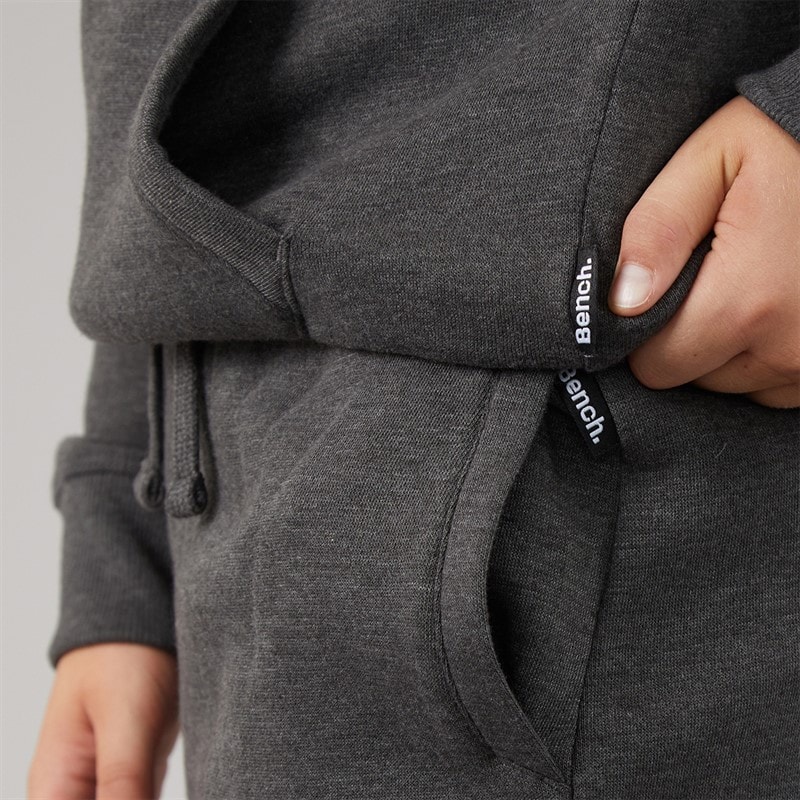 Bench Boys Fargo Fleece Cargo Tracksuit Charcoal - Image 5