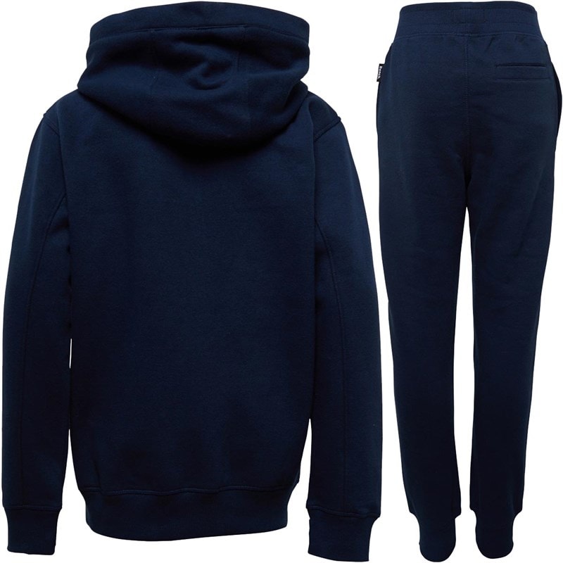 Bench Boys Stanley Hoodie And Joggers Navy - Image 2