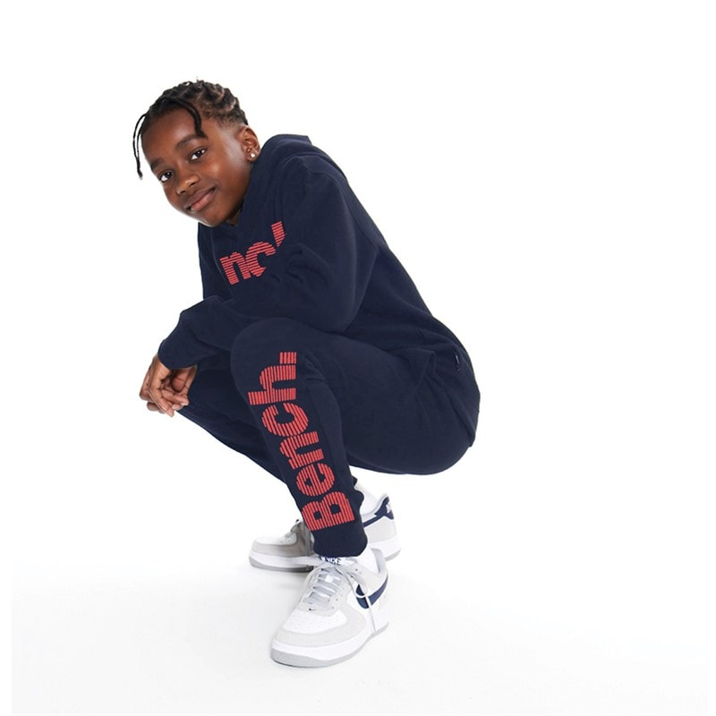 Bench Boys Stanley Hoodie And Joggers Navy - Image 3