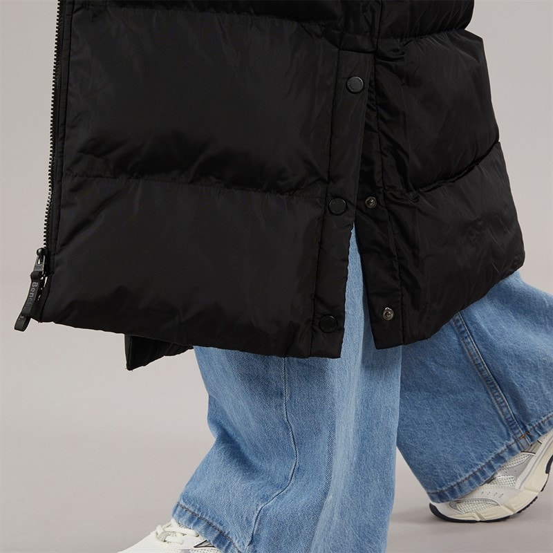Bench Womens Ryelle Maxi Length Puffer Coat Black - Image 5