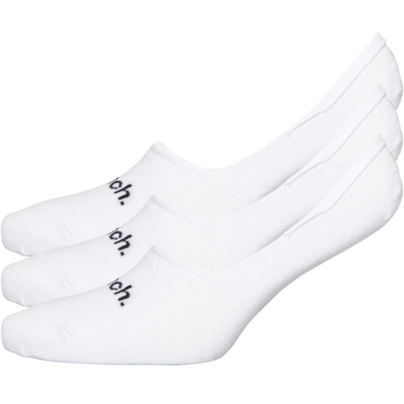 Bench Womens Prina Three Pack Invisible Socks A White - Image 1