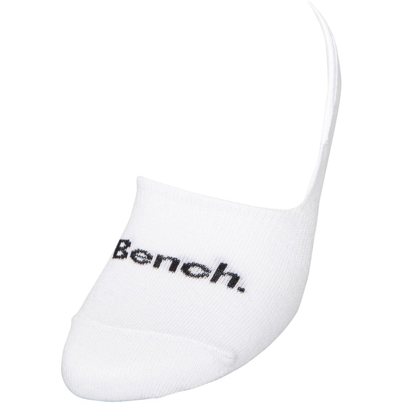 Bench Womens Prina Three Pack Invisible Socks A White - Image 2