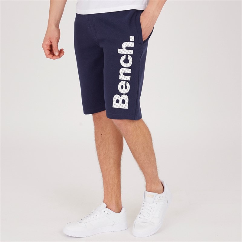 Bench Mens Rollo Sports Fleece Shorts Navy - Image 1
