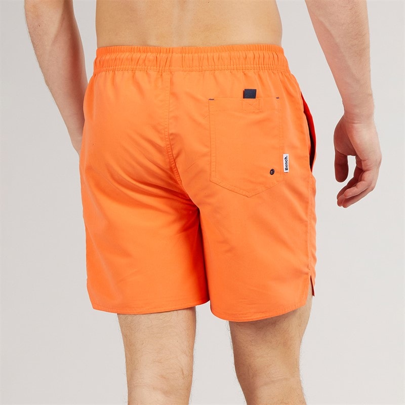 Bench Mens Tahiti Swim Shorts Bright Orange - Image 2
