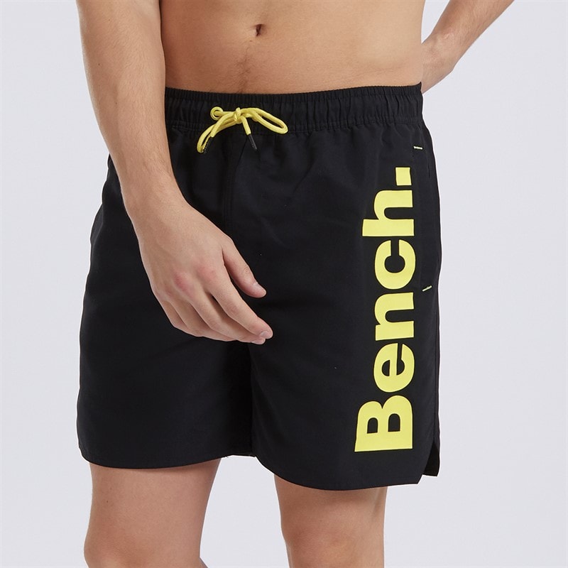 Bench Mens Tahiti Swim Shorts Black - Image 1