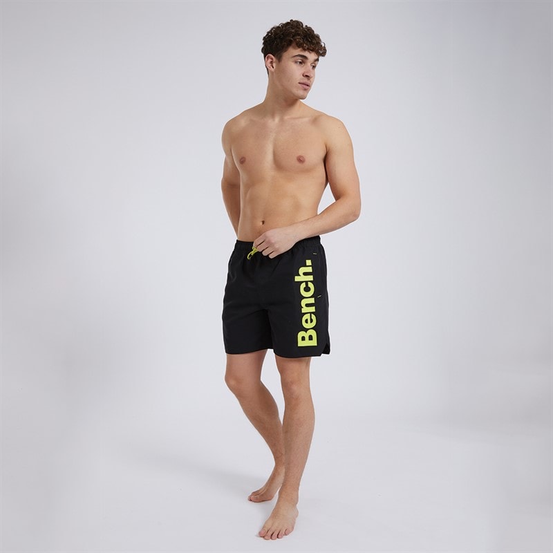 Bench Mens Tahiti Swim Shorts Black - Image 3