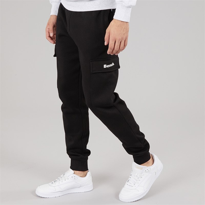 Bench Mens Fargo Cargo Joggers Black