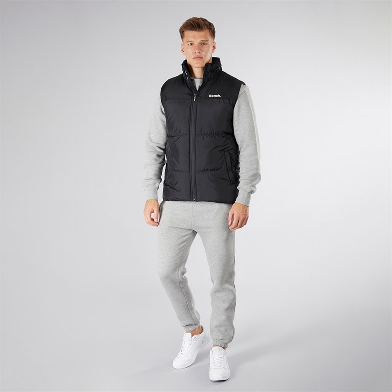 Bench Mens Marshy Gilet Black - Image 4