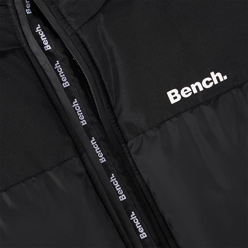 Bench Mens Marshy Gilet Black - Image 5