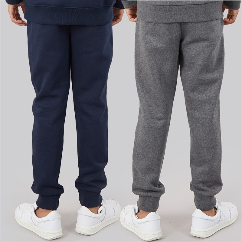 Bench Boys Willroe Two Pack Joggers Navy/Grey - Image 2