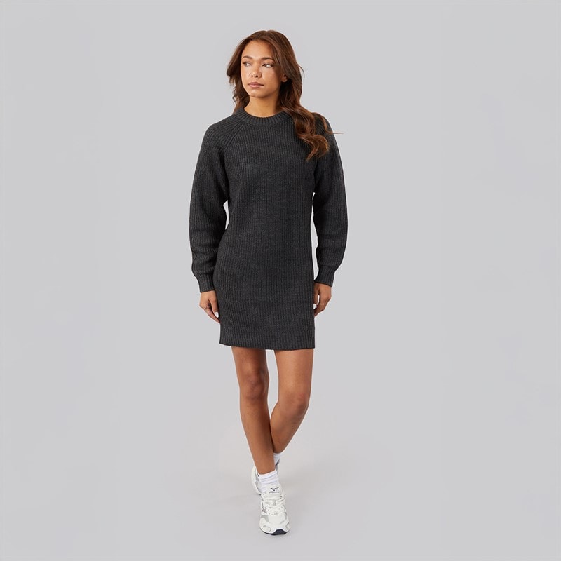 Bench Womens Karlie Knit Dress Black Marl - Image 4