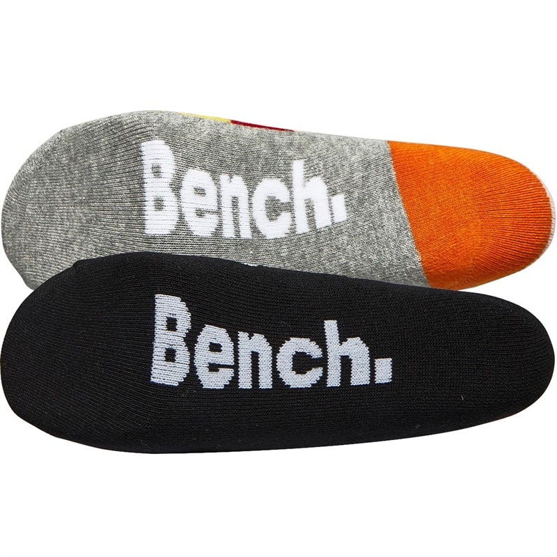 Bench Womens Elisabetta Two Pack Welly Socks Black/Grey Marl - Image 2