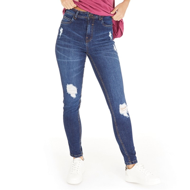 Bench Womens Fillie Jeans Dark Wash - Image 1