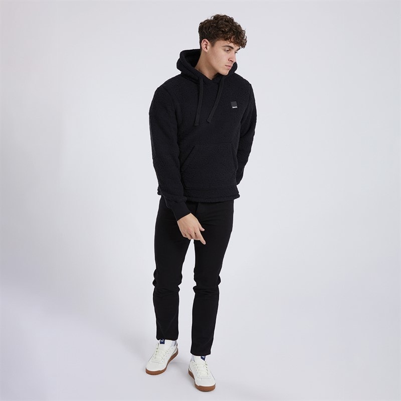 Bench Mens Jerry Hoodie Black - Image 4