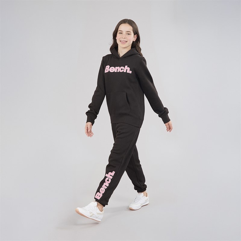 Bench Girls Maleah Tracksuit Black - Image 3