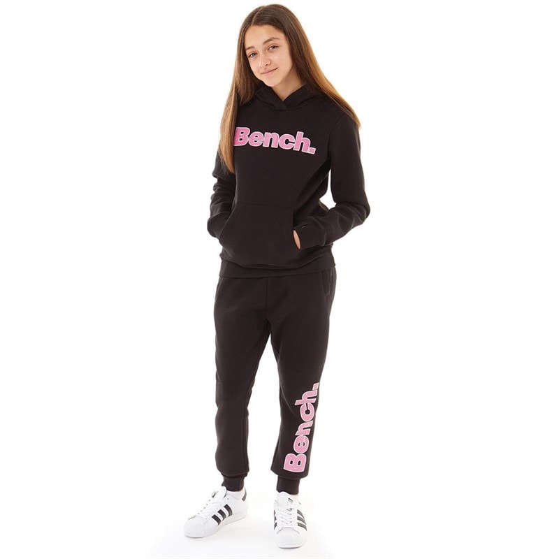 Bench Girls Maleah Tracksuit Black - Image 4