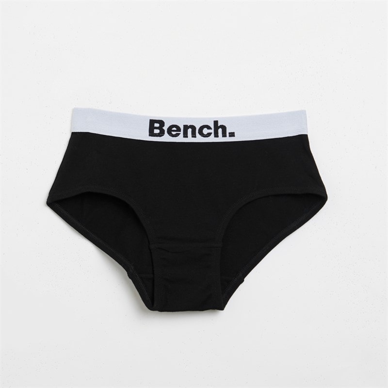 Bench Girls Asia Five Pack Briefs Black - Image 2