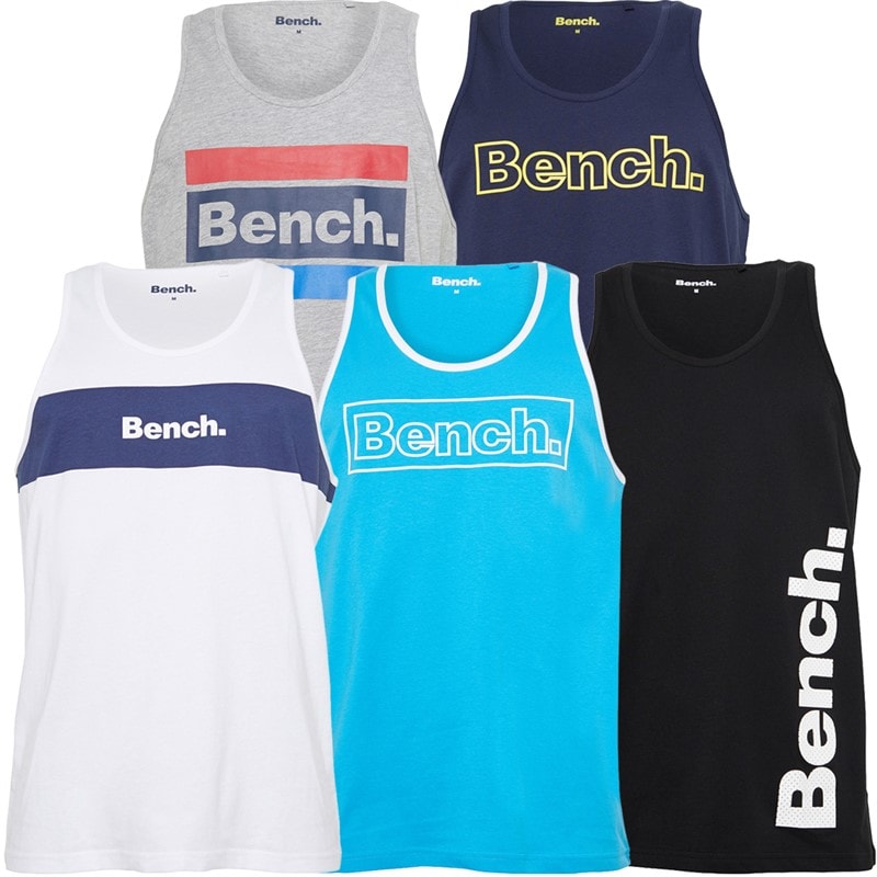 Bench Mens Raxley Five Pack Vests Mixed - Image 1
