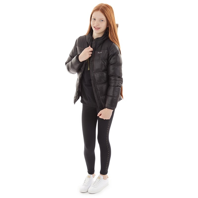 Bench Girls Kaylee Jacket A Black - Image 3
