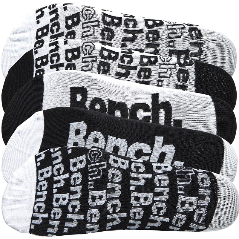 Bench Mens Grant Ten Pack Trainer Liner Socks Assorted - Image 2