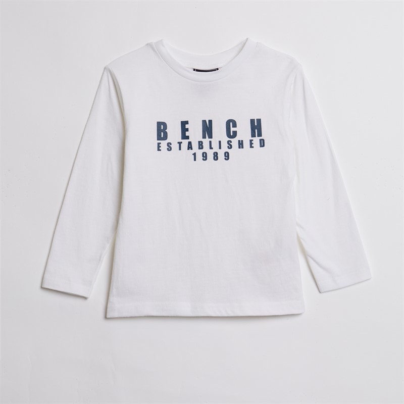 Bench Boys Puffer Gilet T-Shirt And Cargo Trousers Set White - Image 4
