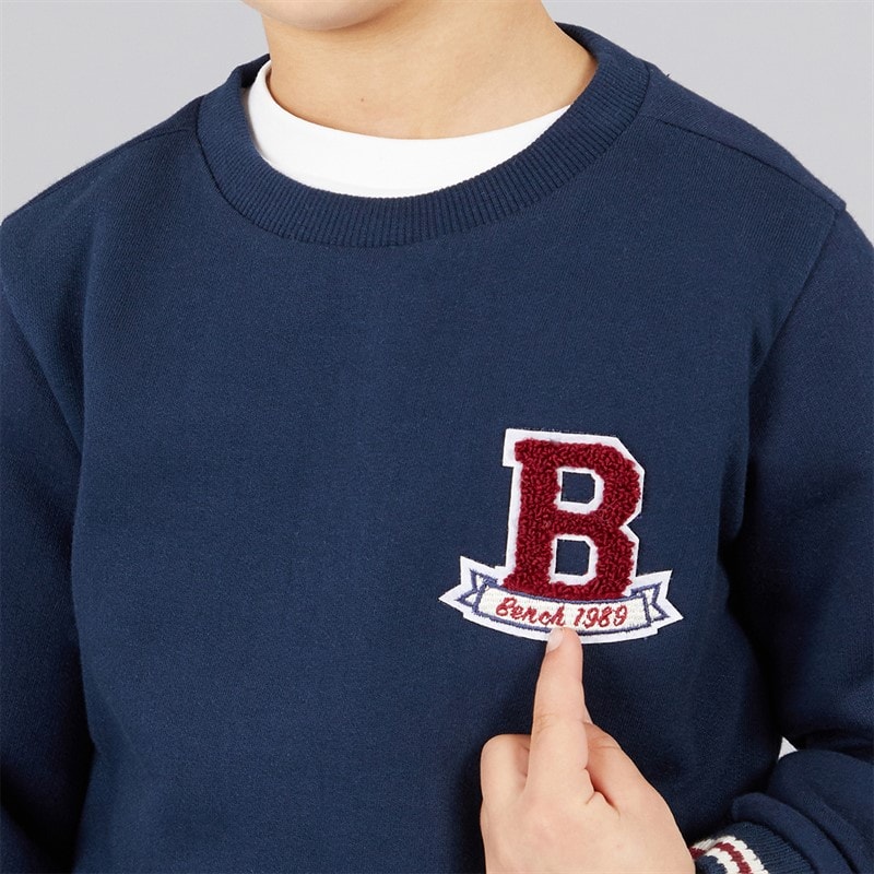 Bench Boys Sweatshirt and Joggers Set Navy - Image 3