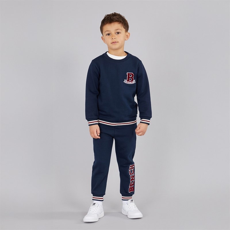 Bench Boys Sweatshirt and Joggers Set Navy - Image 4