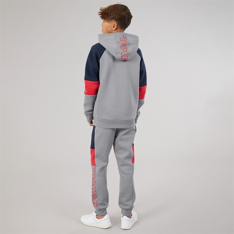 Bench Boys Regame Tracksuit Mid Grey - Image 2