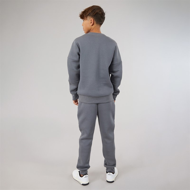 Bench Boys Techshun Tracksuit Steel Grey - Image 2