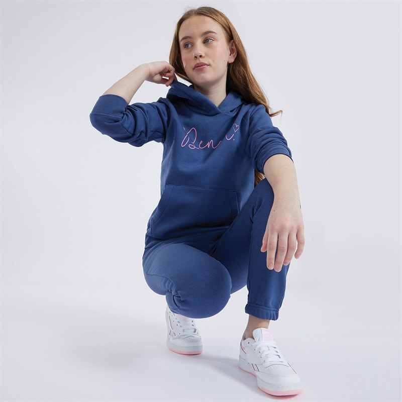 Bench Girls Blui Tracksuit Navy - Image 4