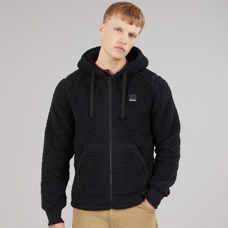 Bench Mens Tommy Hoodie Black