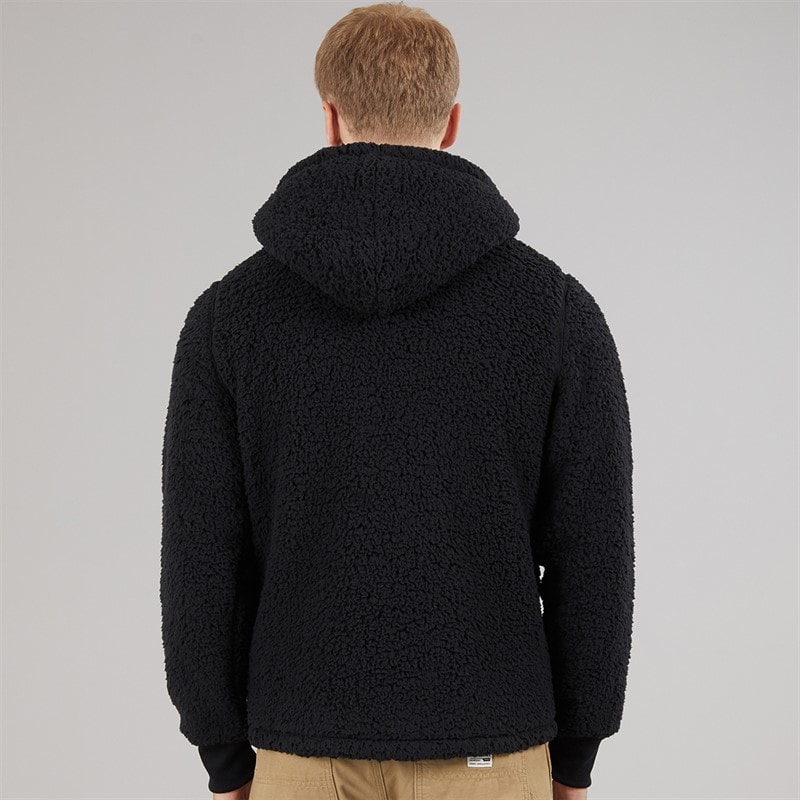 Bench Mens Tommy Hoodie Black - Image 2