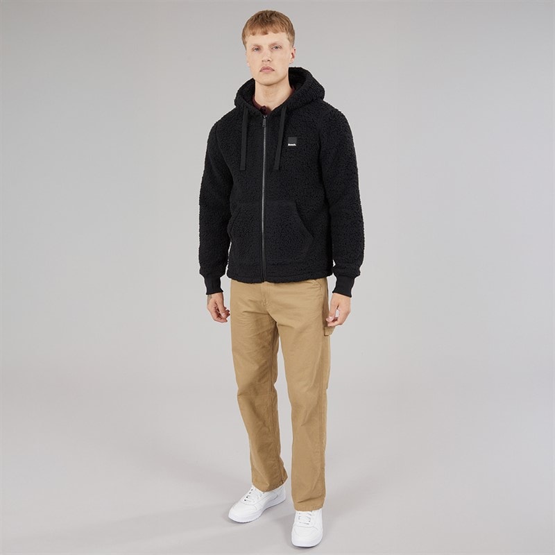 Bench Mens Tommy Hoodie Black - Image 4