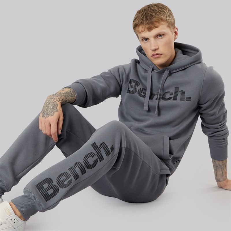 Bench Mens Skanley 22 Tracksuit Steel Grey