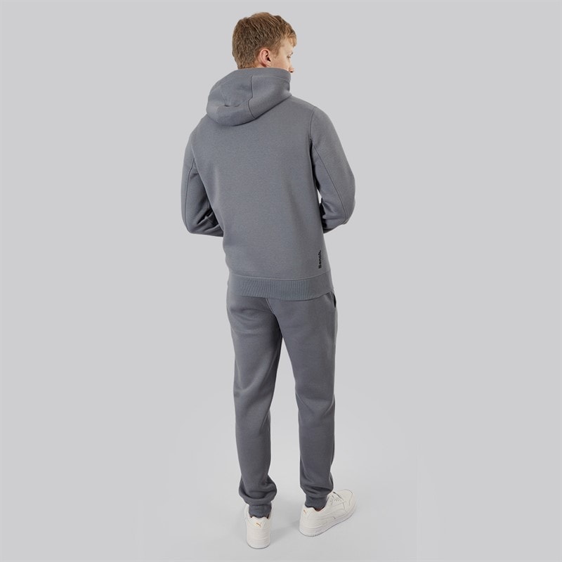 Bench Mens Skanley 22 Tracksuit Steel Grey - Image 2
