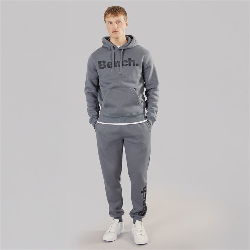 Bench Mens Skanley 22 Tracksuit Steel Grey - Image 3