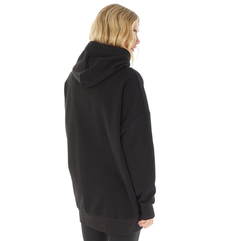 Bench Womens Dayla Oversized Hoodie Black - Image 2