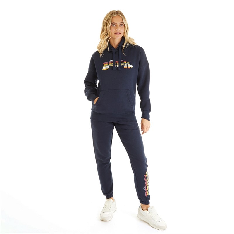 Bench Womens Farrih Hoodie Navy - Image 3