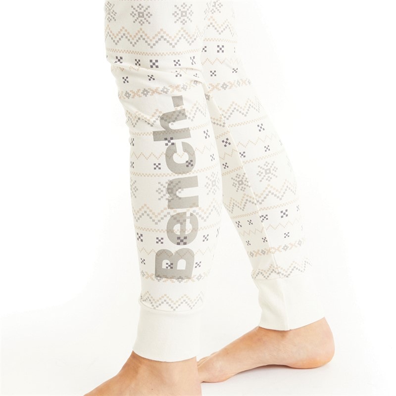 Bench Womens Soffi Loungewear Set Winter White - Image 4