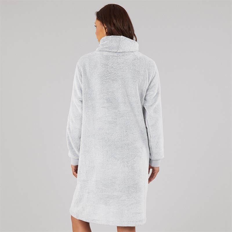 Bench Womens Fluffy Snuggle Top Grey - Image 2